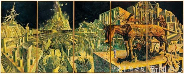 唐暉副教授個展在東站畫廊展出 呈現二十年藝術創作思路