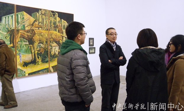 唐暉副教授個展在東站畫廊展出 呈現二十年藝術創作思路