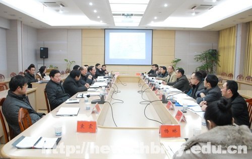 恩施州發改委與湖北民族學院項目對接現場辦公會在湖北民族學院召開