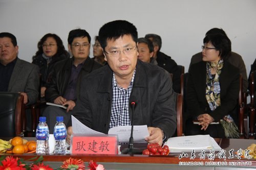 省教育廳人才培養工作評估回訪專家組回訪山東商務職業學院