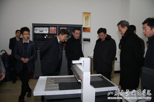 省教育廳人才培養工作評估回訪專家組回訪山東商務職業學院