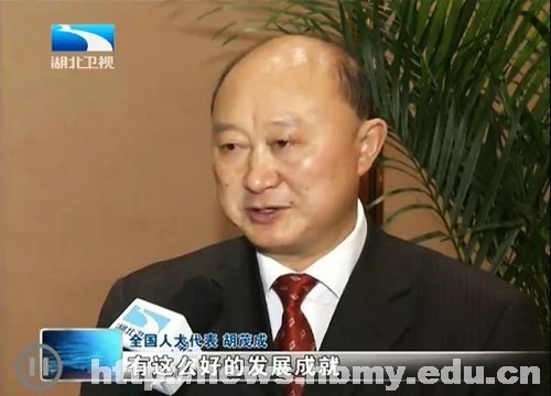 學校黨委書記胡茂成在京參加人民代表大會