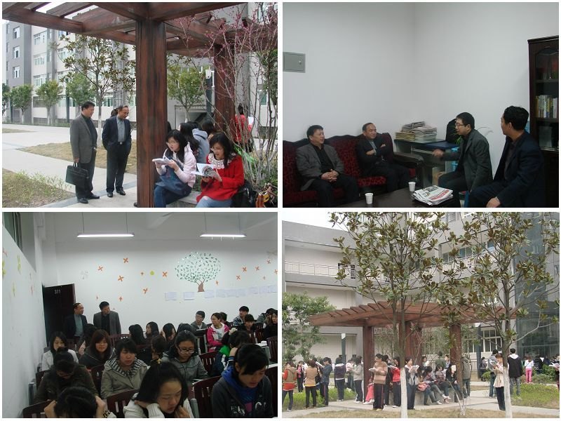 黨委副書記崔廣平到百安校區(qū)檢查學(xué)生早自習(xí)情況