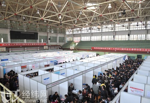 2012屆畢業生春季供需見面會舉行