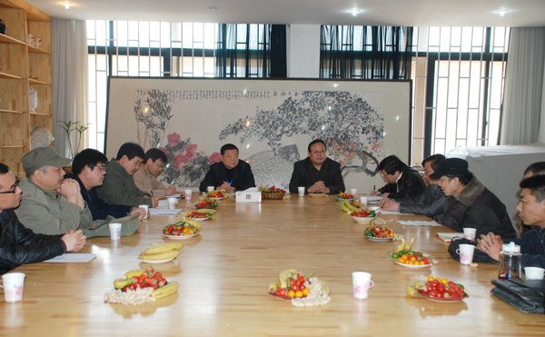 濰坊學院領導到美術學院聽課座談