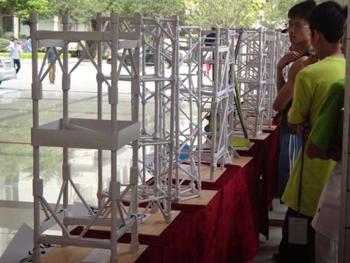 首屆建工文化節開幕式暨第二屆大學生結構模型創作大賽成功舉行