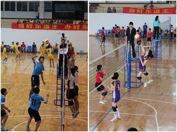 重慶三峽學院男女排球隊均獲2012年重慶市大學生排球錦標賽體育專業組冠軍