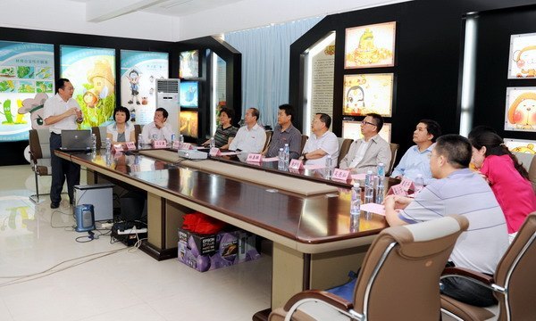 海峽動漫影視創意產業促進會林嘉騋會長蒞臨三明學院考察指導