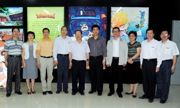 海峽動漫影視創意產業促進會林嘉騋會長蒞臨三明學院考察指導