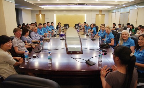 加拿大卡普蘭諾大學師生一行來訪惠州學院