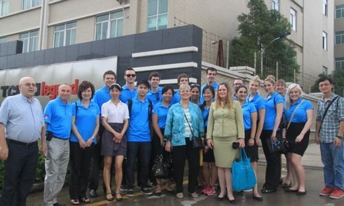 加拿大卡普蘭諾大學師生一行來訪惠州學院