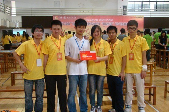 中山大學新華學院代表隊在第六屆廣東大學生科技學術節獲佳績