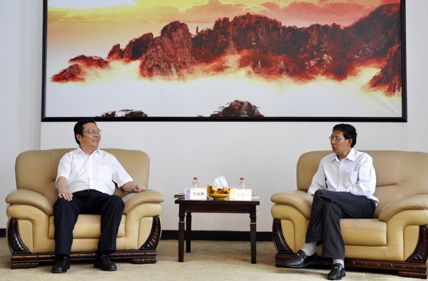 紀連海來黃山學院演講《康乾盛世新解》