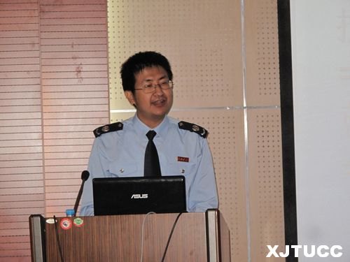 西安地稅經開分局稅收宣講走進西安交大城市學院