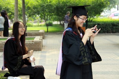 畢業(yè)季校園掠影