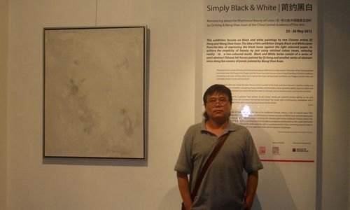 惠州學(xué)院王紹軒老師油畫展在新加坡展出