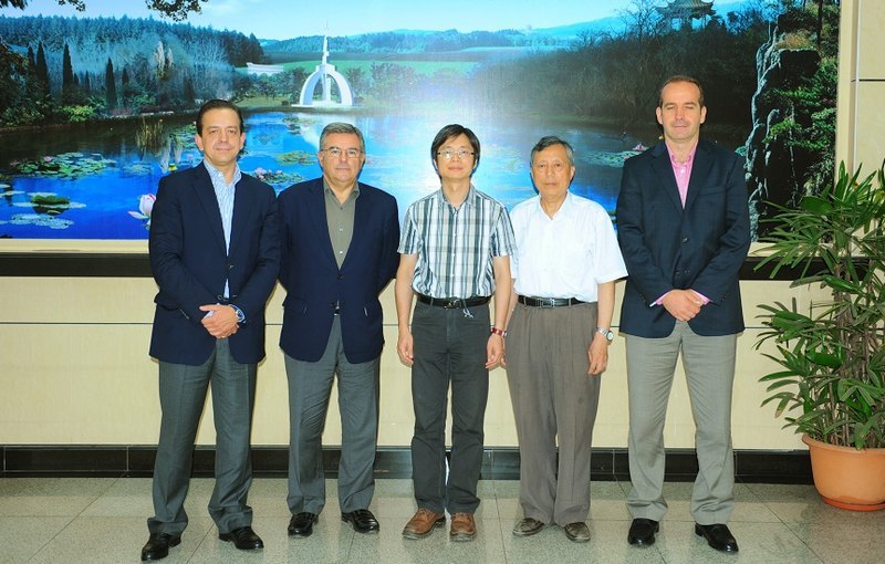 馬德里商學院Segundo Huarte副院長一行訪問金陵學院