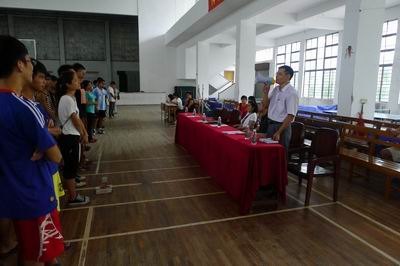 體育學(xué)系召開(kāi)考風(fēng)考紀(jì)教育暨假期學(xué)生工作布置會(huì)