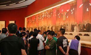 “再創唐風——唐勇力中國畫作品展”在中國美術館展出