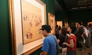 “再創唐風——唐勇力中國畫作品展”在中國美術館展出