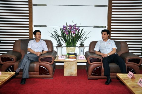 閩江學院葉錦文一行來訪