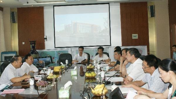 省教育廳副廳長陳湘生來校指導升本工作