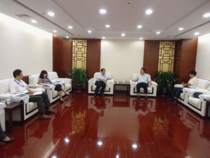 校領導帶隊訪問教育部留學服務中心