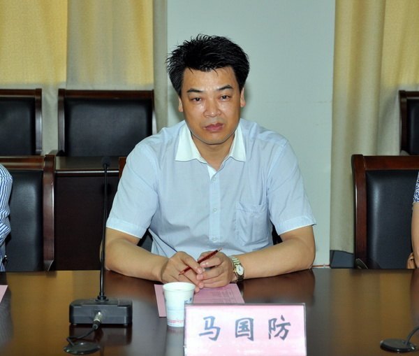 校黨委書記馬國防率團考察合肥學院