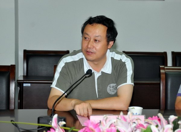 校黨委書記馬國防率團考察合肥學院