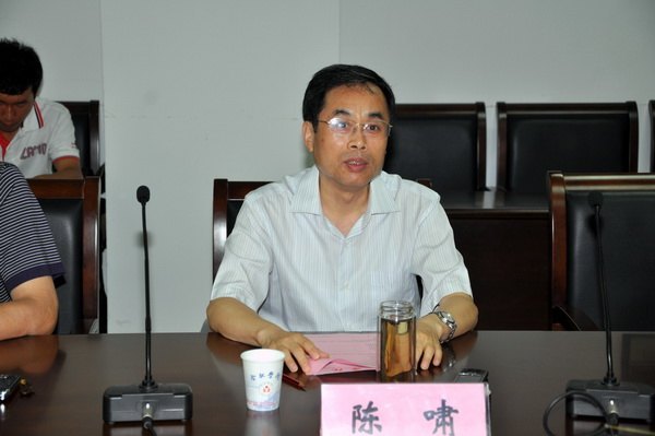 校黨委書記馬國防率團考察合肥學院