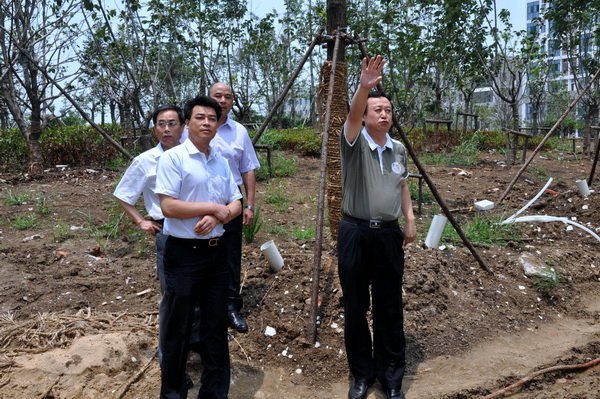 校黨委書記馬國防率團考察合肥學院