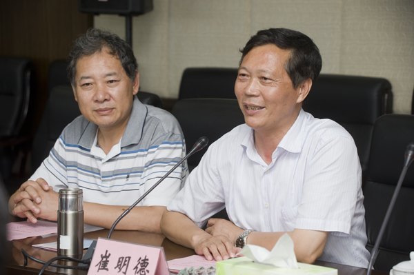 棗莊市山亭區(qū)黨委書記王常勝一行回訪煙臺大學(xué)