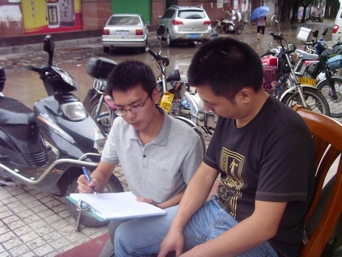 建土系學生深入惠城區各地積極參與暑期社會實踐