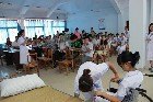 鄭州大學學生為滎陽市社會福利中心護理員舉辦專業(yè)知識講座