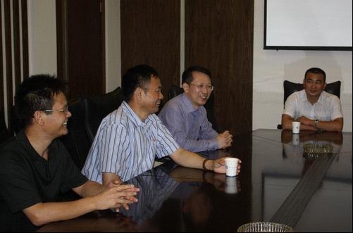 臨沂大學黨委書記丁鳳云一行來校考察