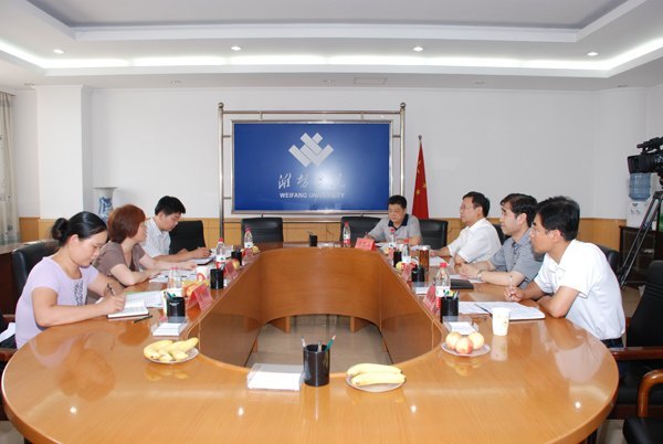 市委調研濰坊學院統戰工作