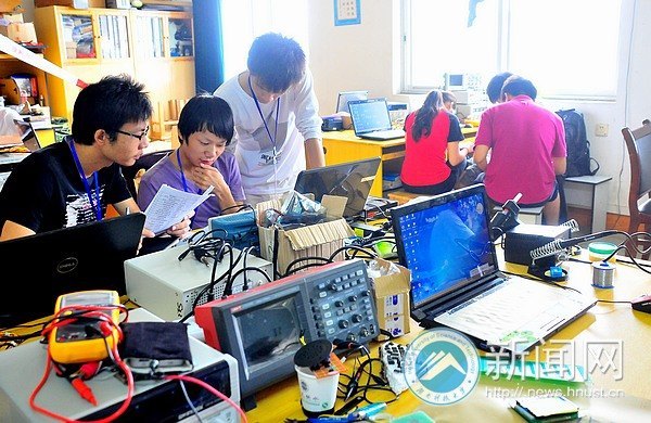 湖南省首屆大學生電子設計競賽(TI杯)在湖南科技大學舉行