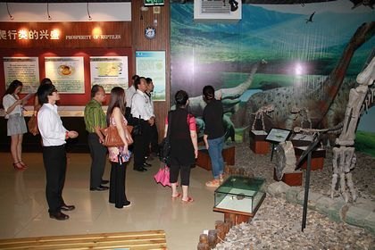 臺(tái)灣企業(yè)界人士訪問團(tuán)到訪渤海大學(xué)文理學(xué)院