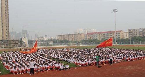 里仁學院舉行2012級新生開學典禮暨軍訓動員大會