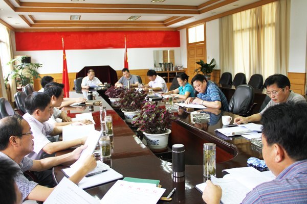 皖西學院黨委中心組召開2012年秋學期第一次學習會