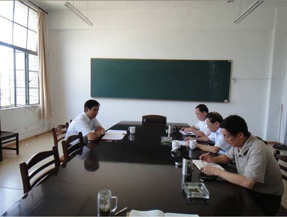 (圖文)陳潤副校長調研指導工商學院新學期工作