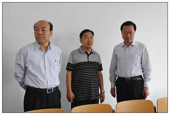 教育廳副廳長(zhǎng)王李金來晉中學(xué)院新校區(qū)視察工作