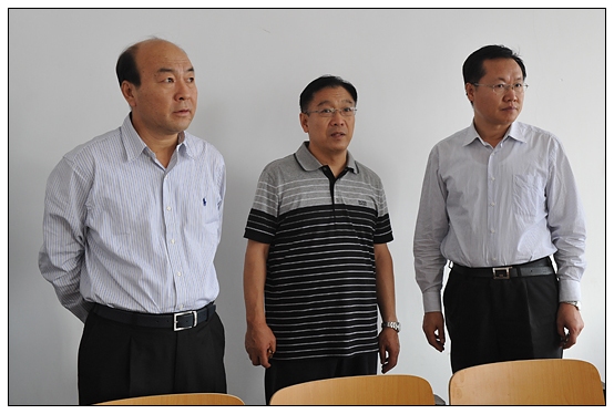 教育廳副廳長(zhǎng)王李金來晉中學(xué)院新校區(qū)視察工作