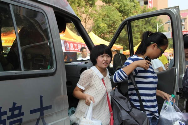 新生陳晨走進“我的大學”