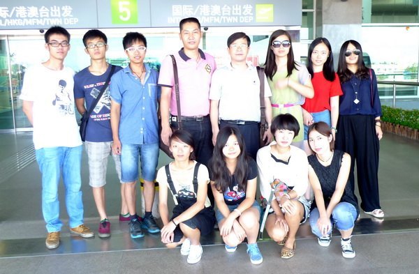 三明學院再次喜送12名學生赴臺交流學習