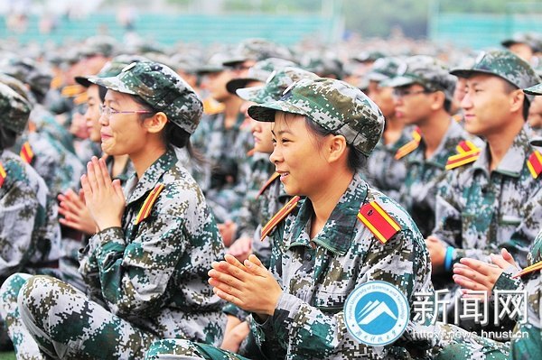 2012級新生開學典禮暨軍訓動員大會隆重舉行