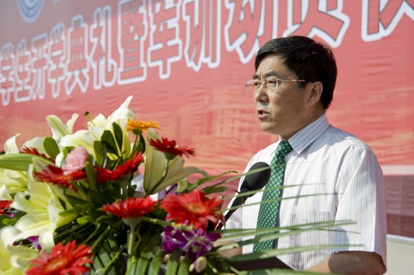 2012級新生開學典禮暨軍訓動員大會隆重舉行