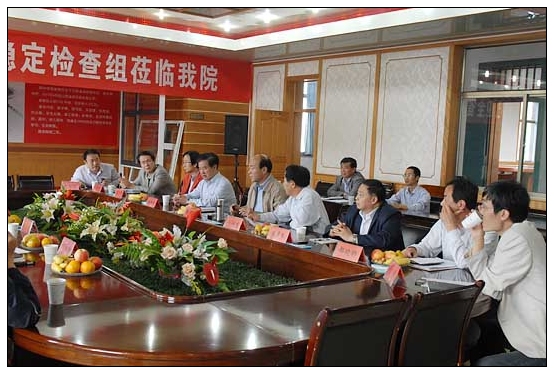 省高校安全穩(wěn)定檢查組來晉中學院檢查工作