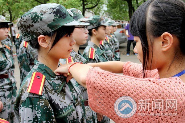 天公作美 軍訓更精彩