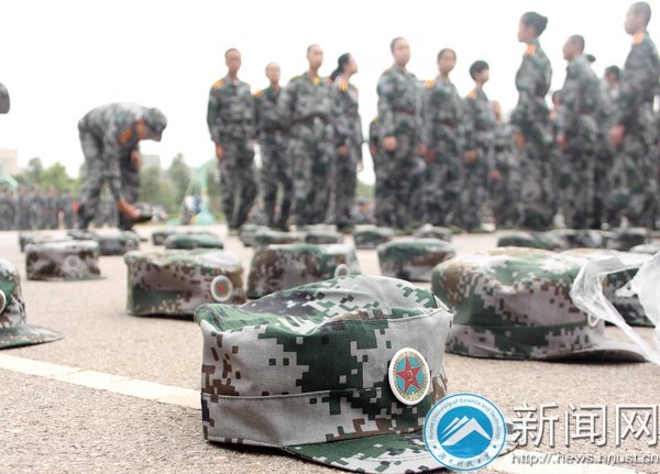 天公作美 軍訓更精彩